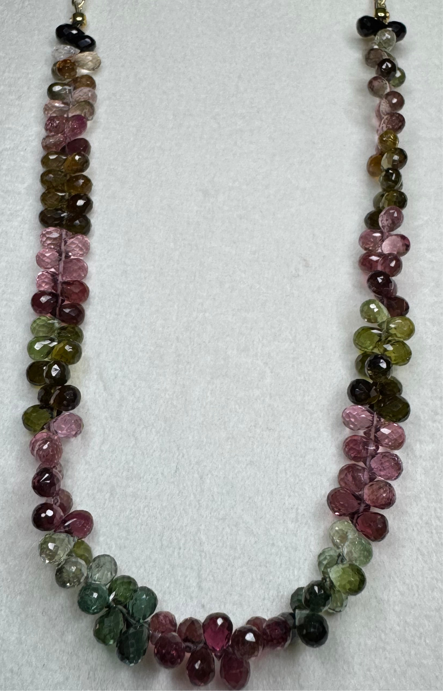 Tourmaline Rainbow Candy Necklace - bcg Black Label