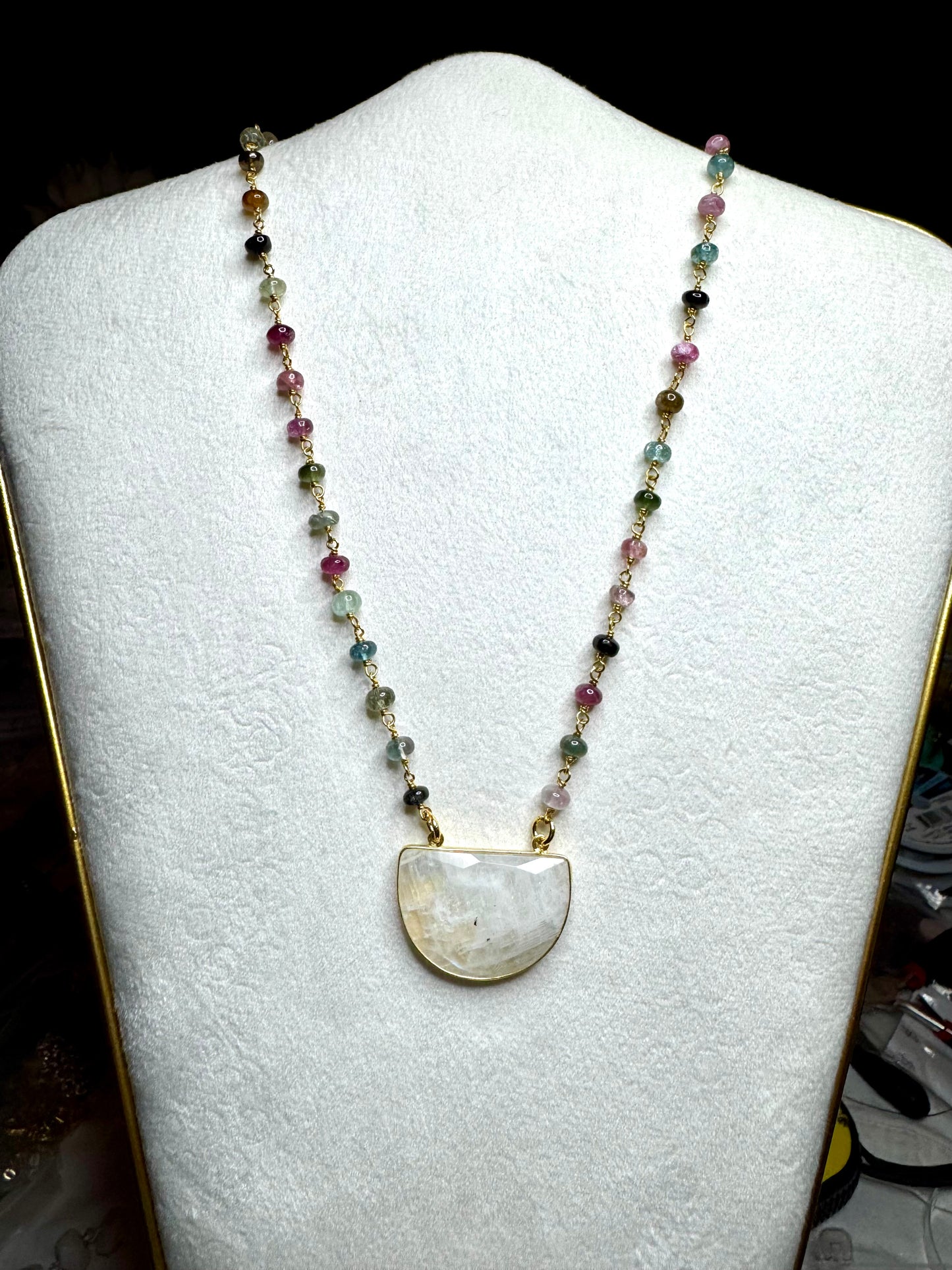Moonstone Magic Candy Necklace