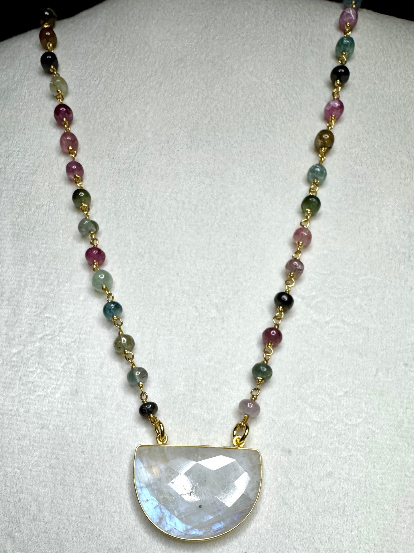 Moonstone Magic Candy Necklace