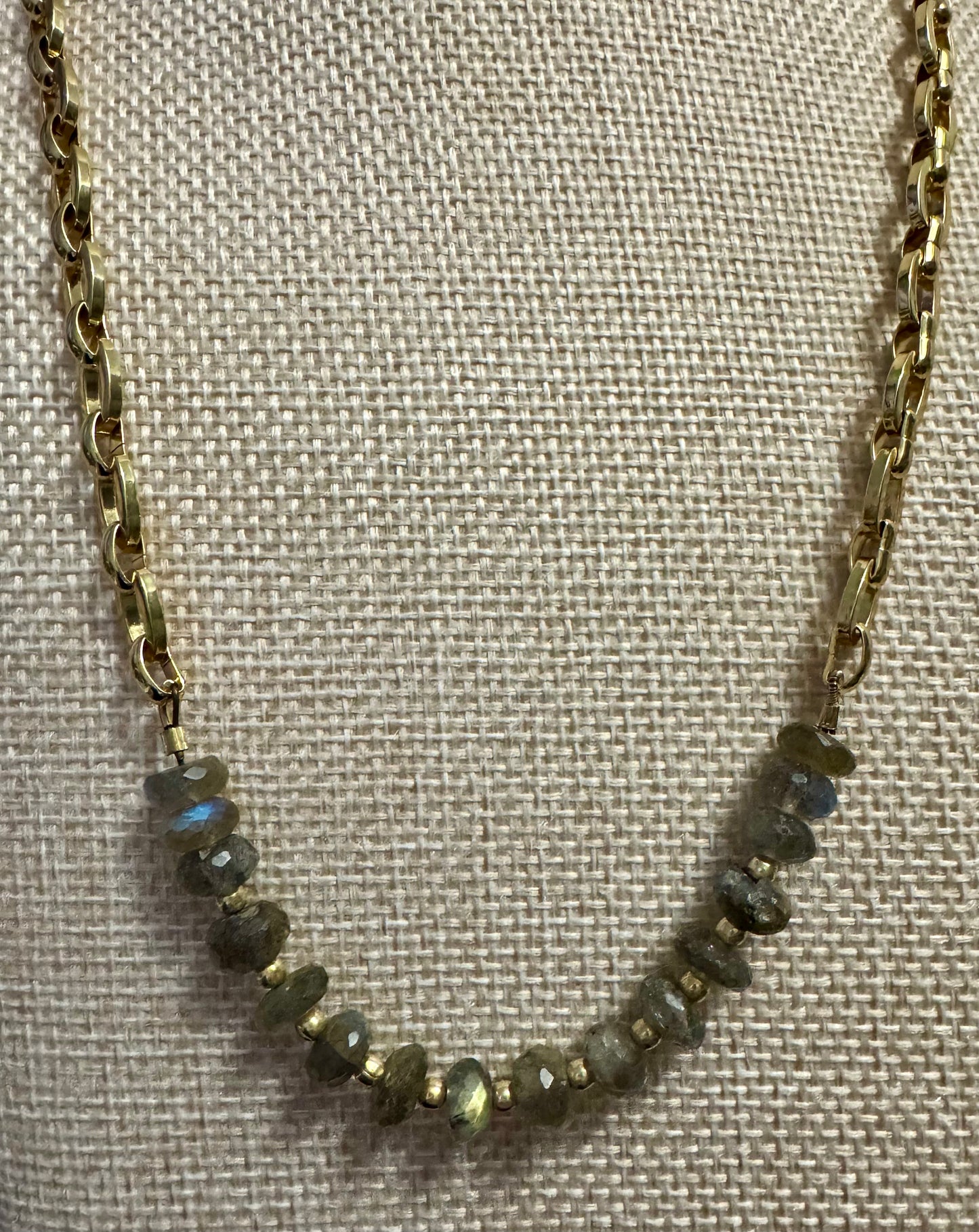 Labradorite & Gold