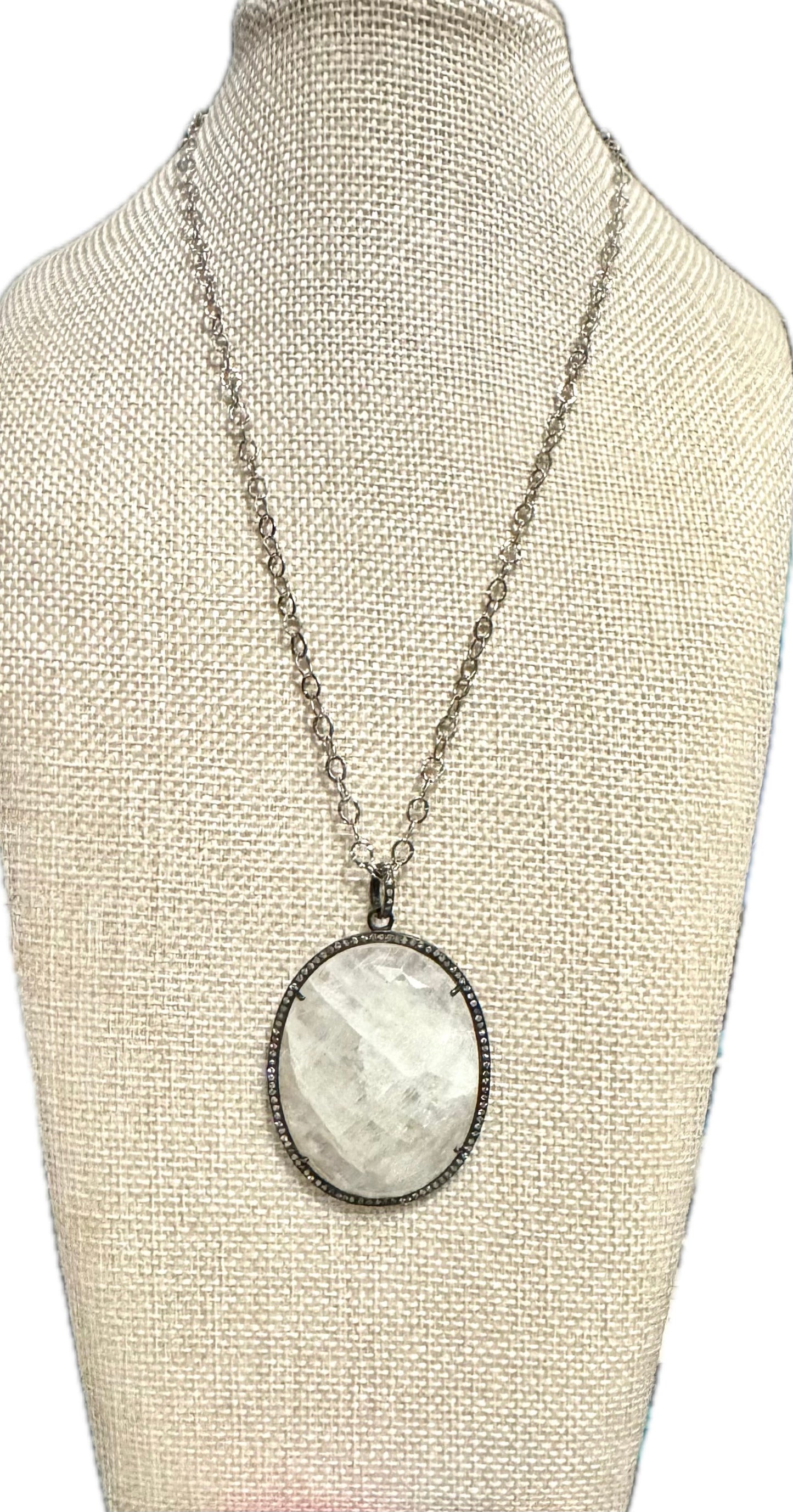 Marissa's Moonshot Moonstone Pendant