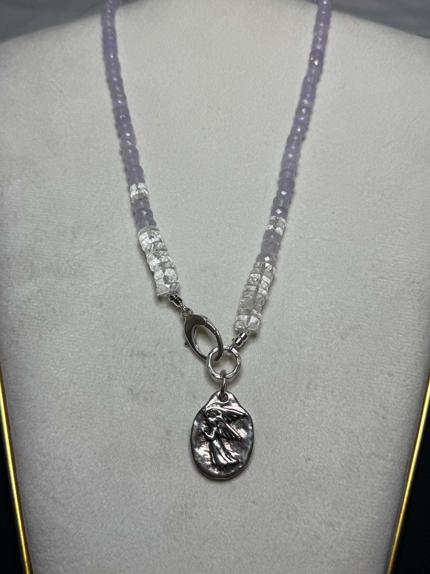 Angelic Moon Quartz Candy Necklace