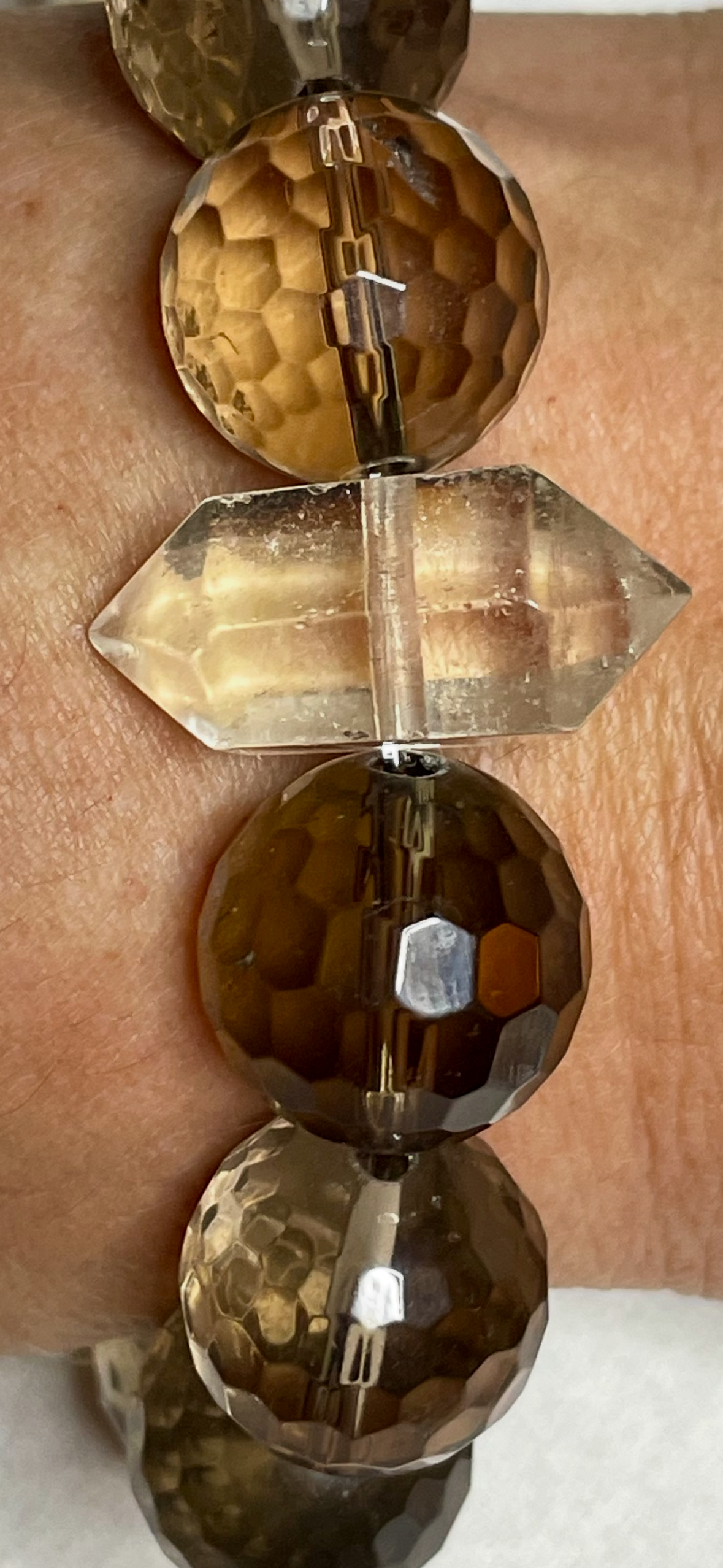 Smokey Quartz Stretch Bracelet