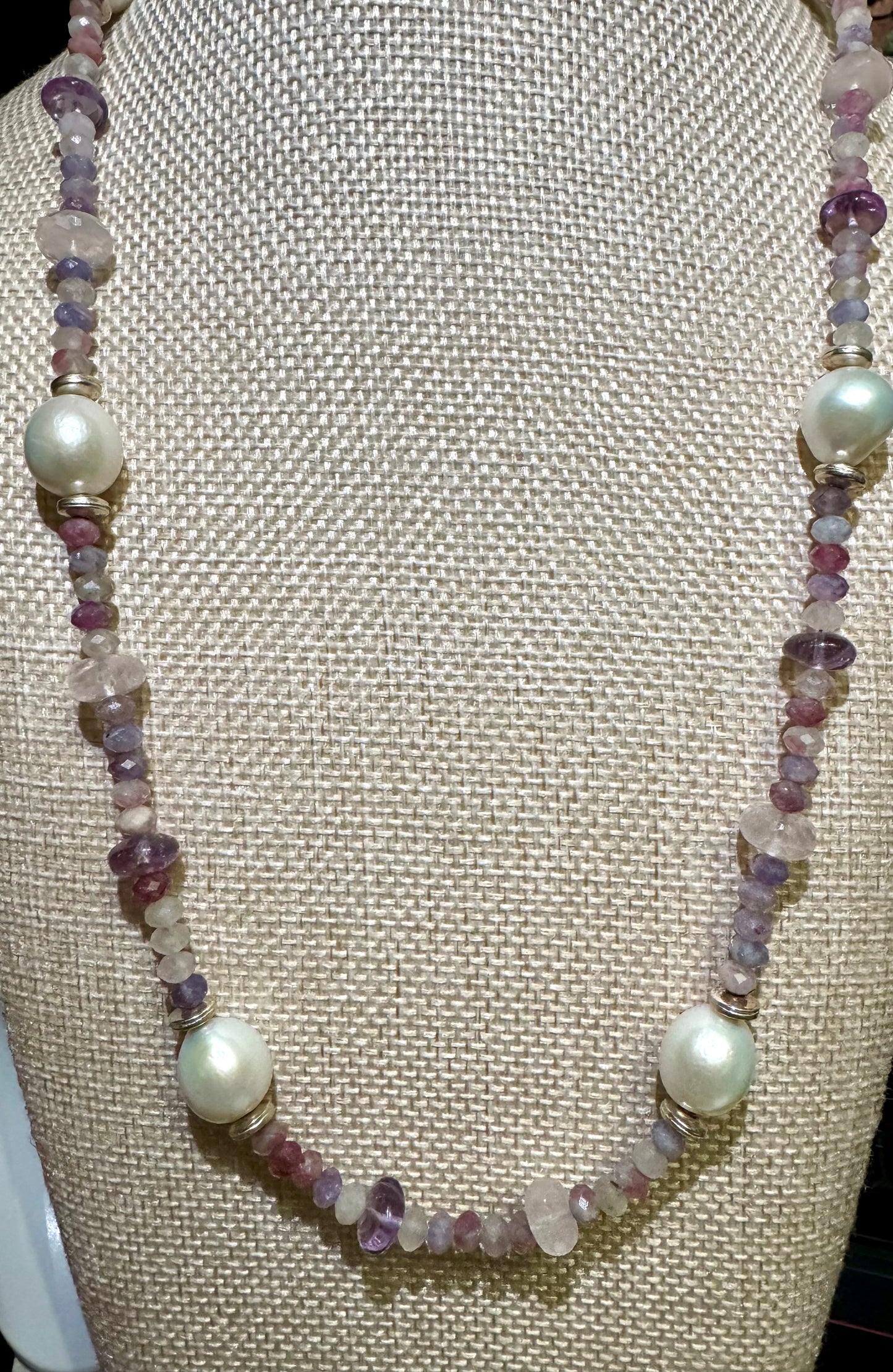 P!nks and Pearls Candy Necklace