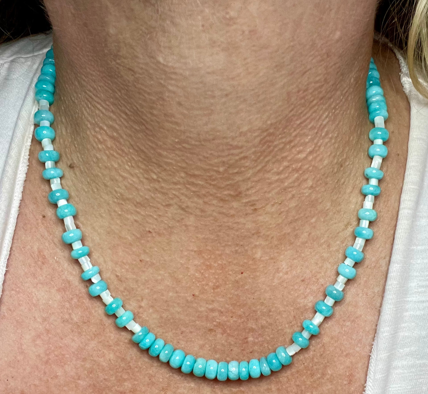 Amazonite Candy Necklace