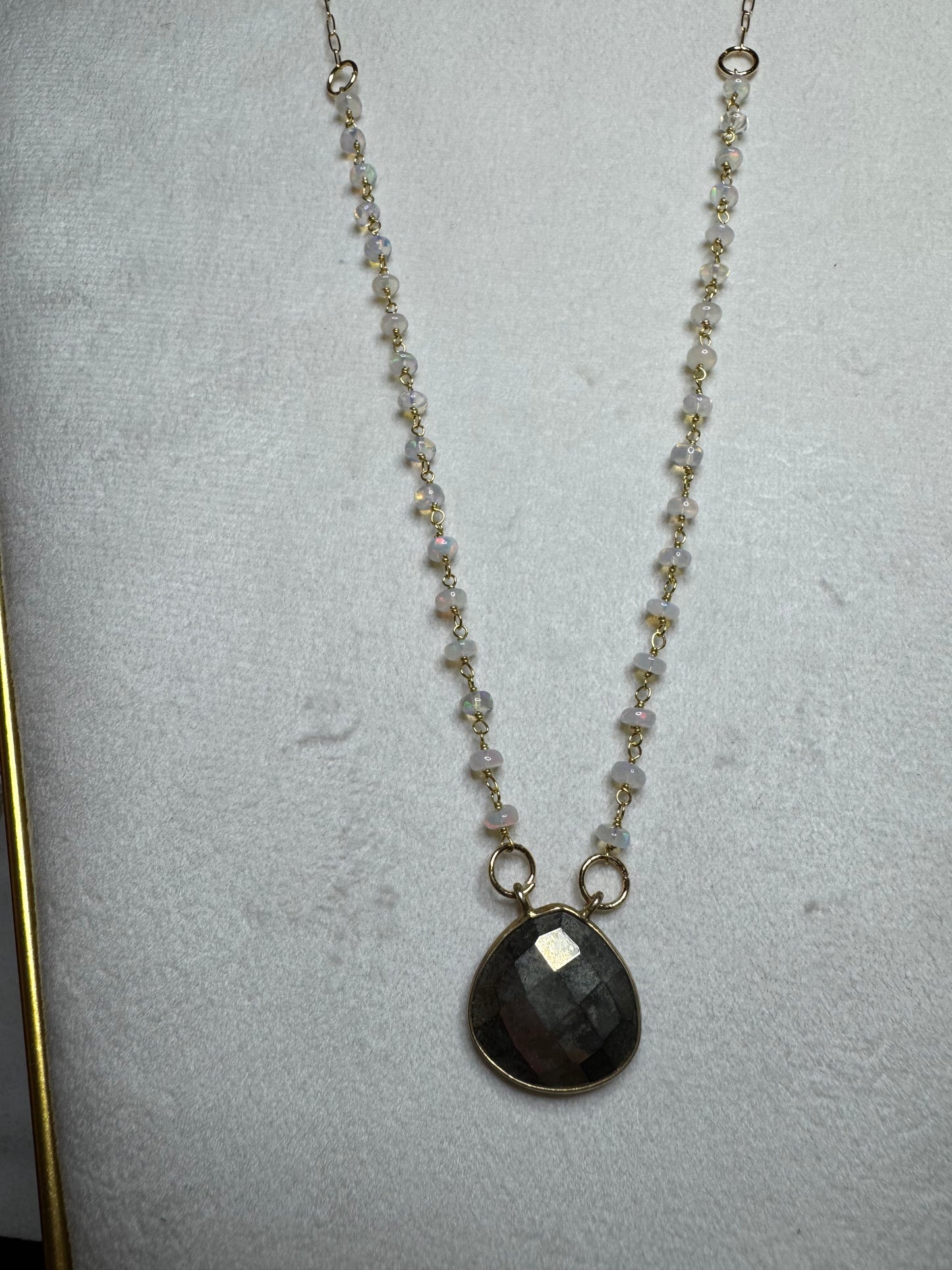 Karen's Rainbow Opal Necklace