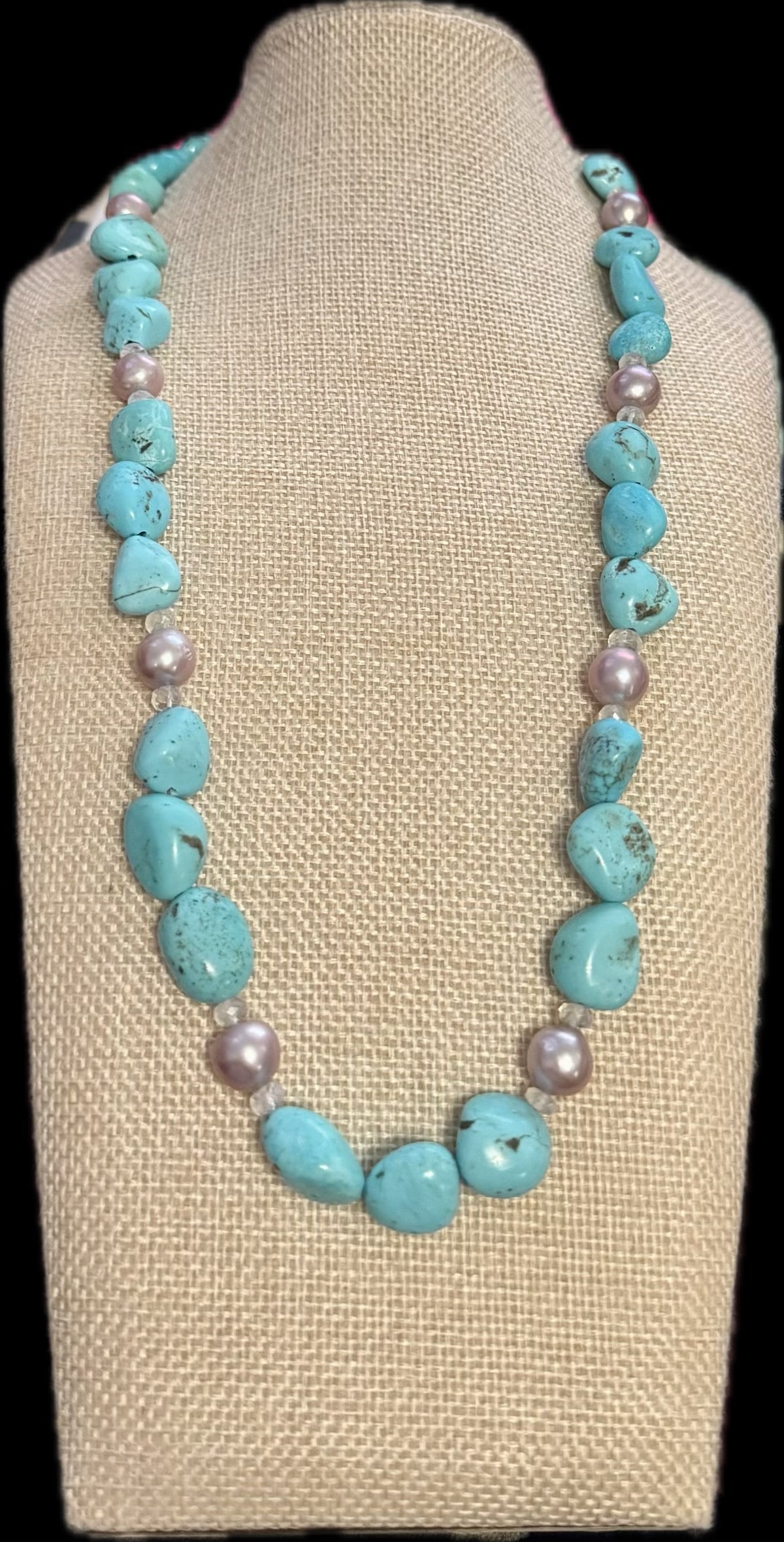 Baby Blue Is So You Candy Necklace