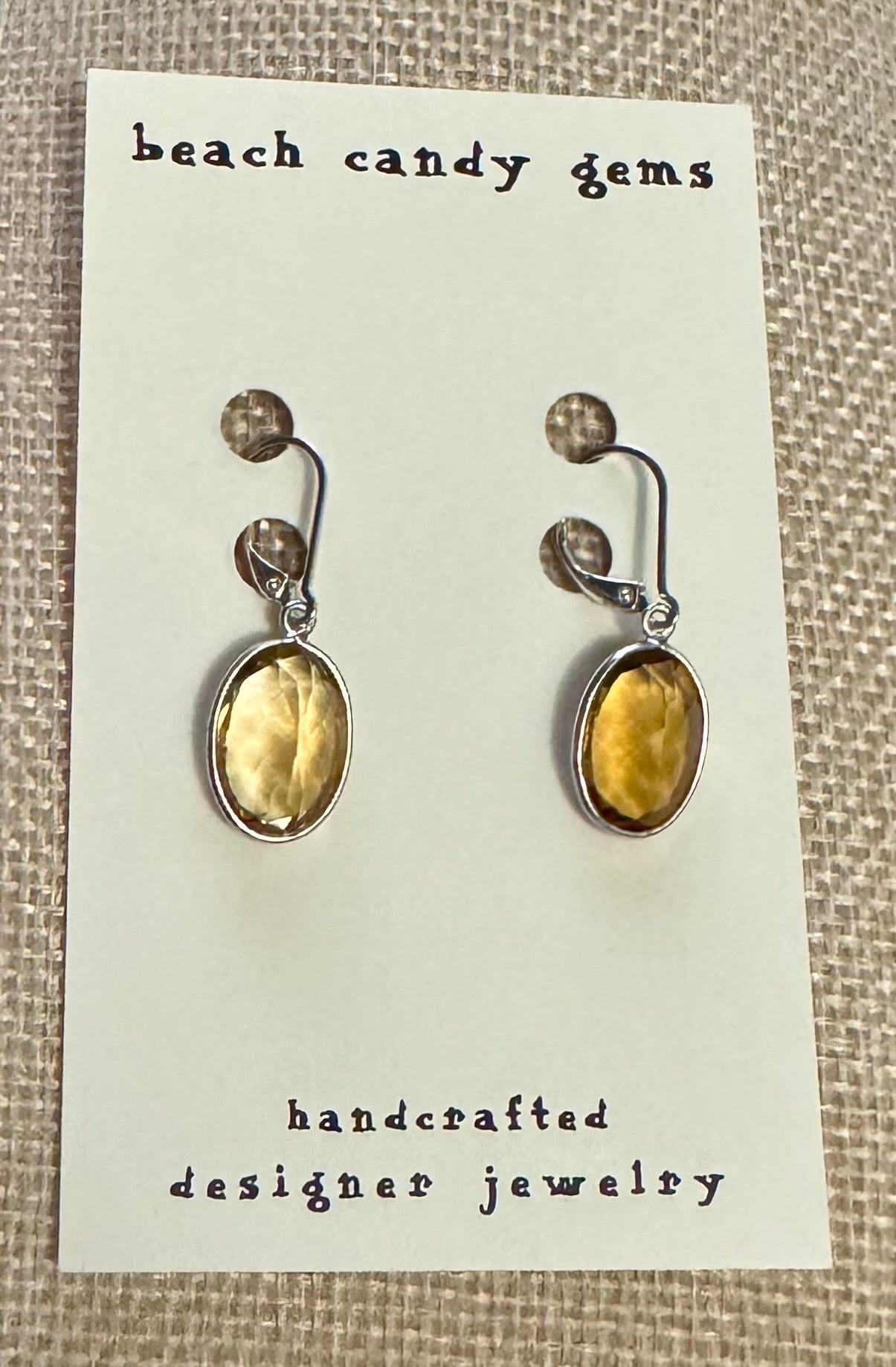 Sunni's Citrine Candy Earrings