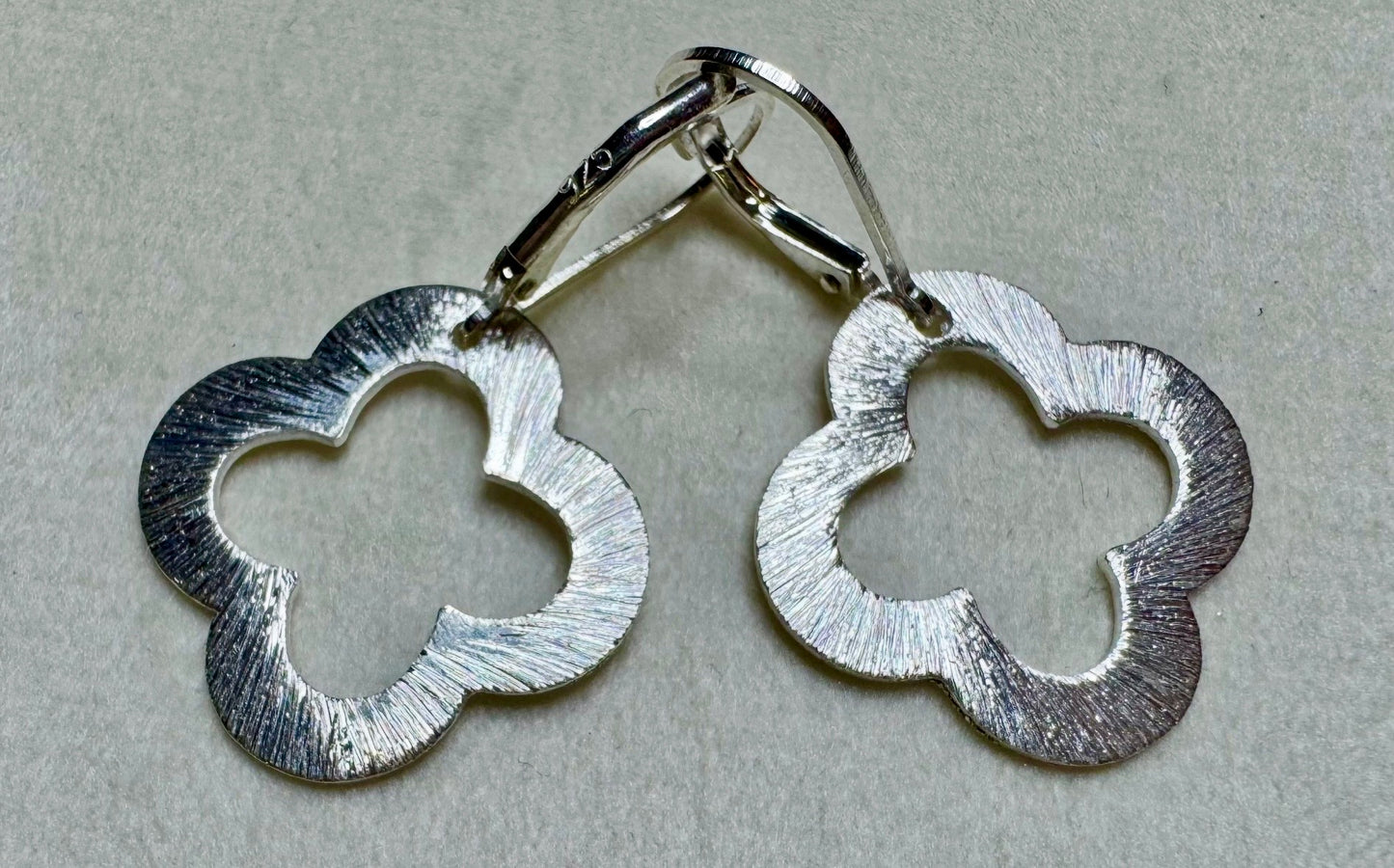 Quatrefoil Sterling Earrings