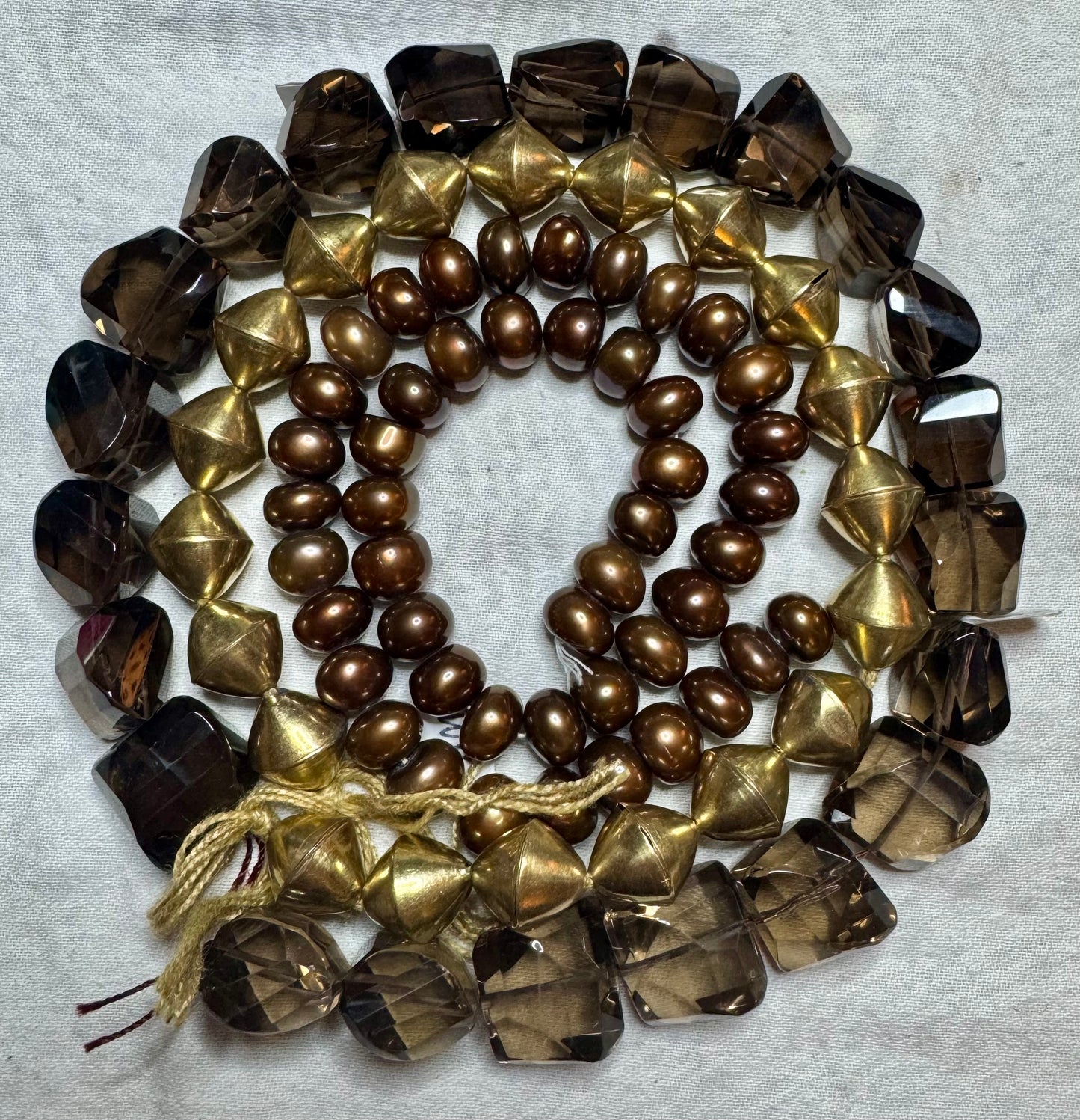 Caramel Chocolate Candy Necklace