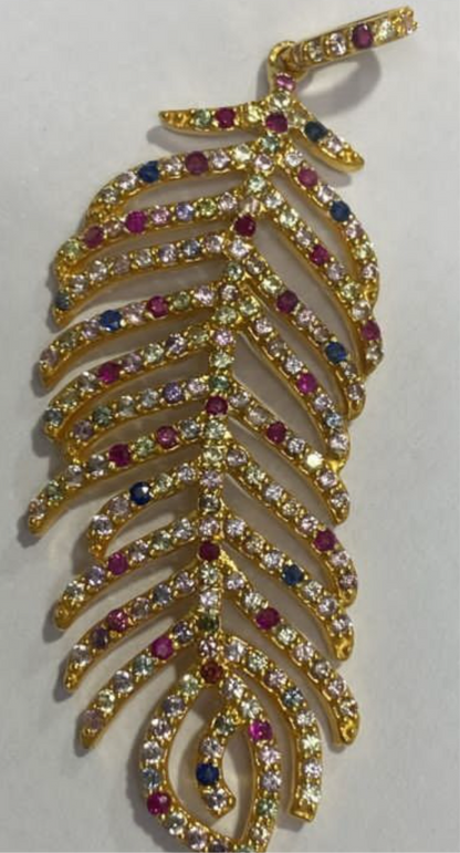 Multicolored Sapphire Candy Adornments