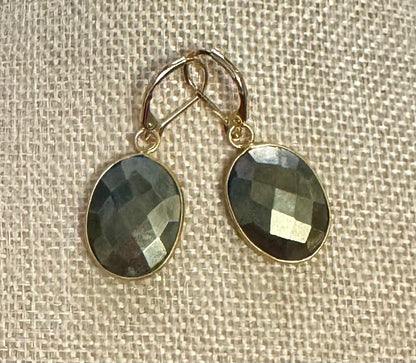 Pyrite Candy Earrings