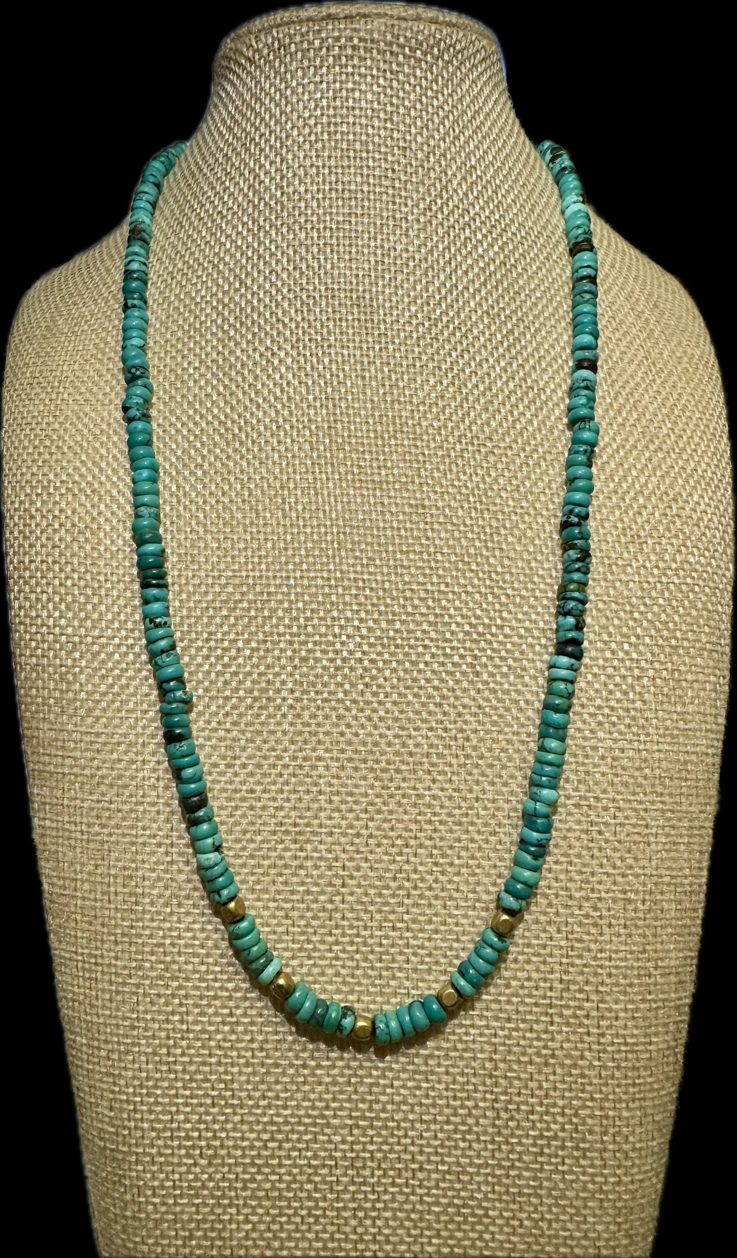 Turquoise Trio Candy Necklaces