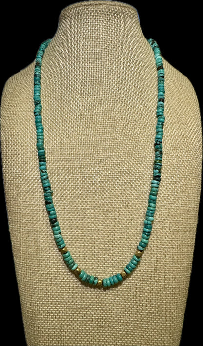 Turquoise Trio Candy Necklaces