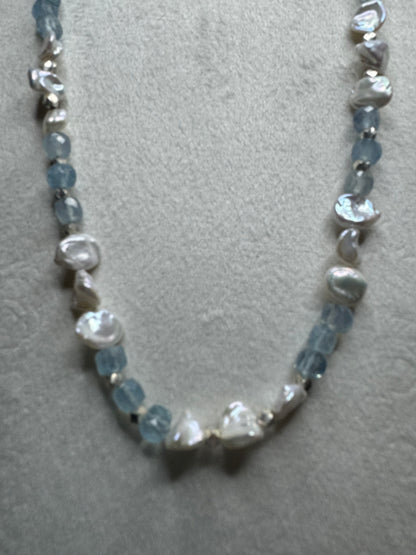 Blue Sky Candy Necklace