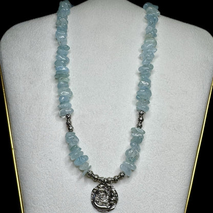 Cool Blue Water Candy Necklace