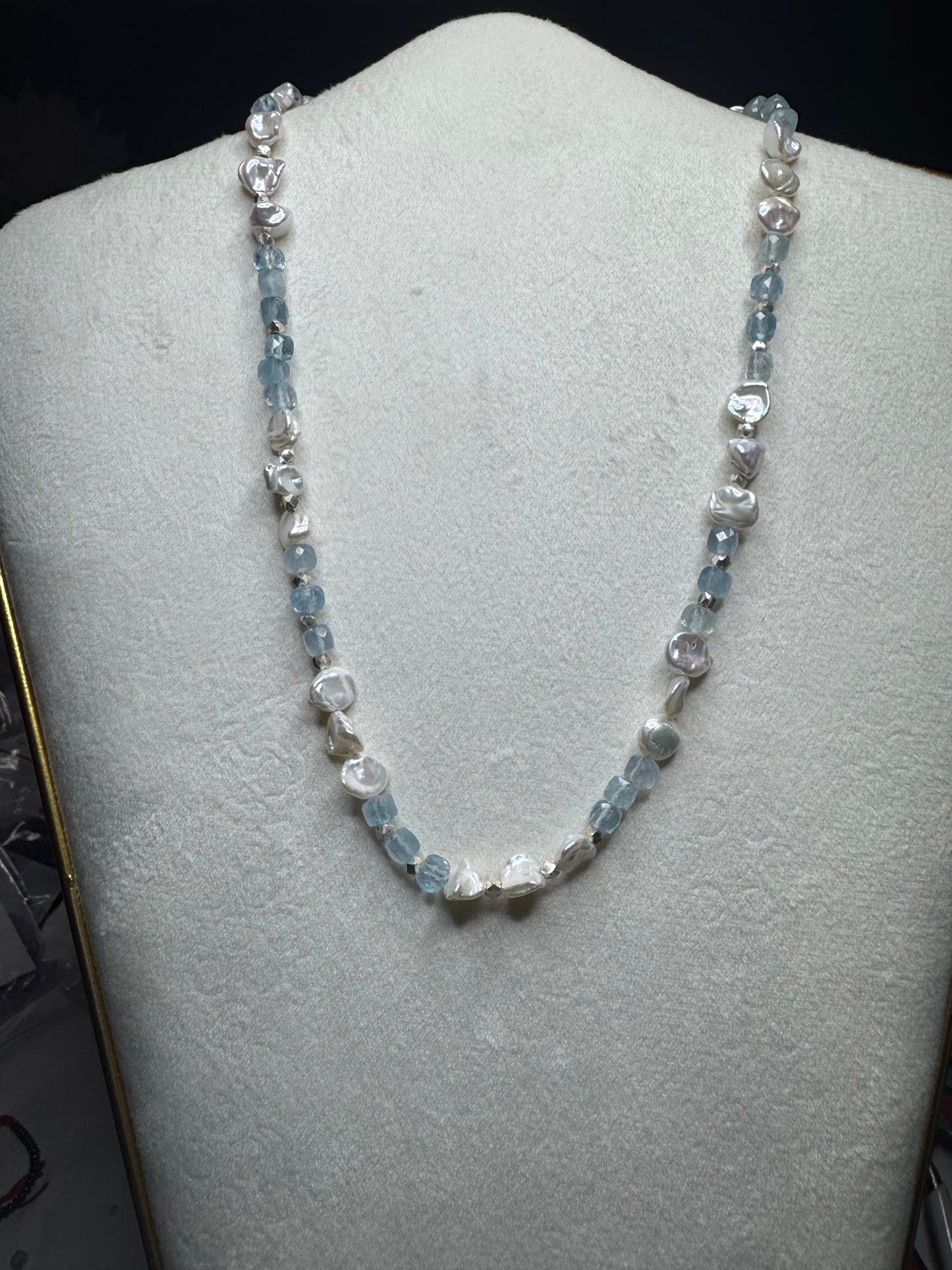 Blue Sky Candy Necklace