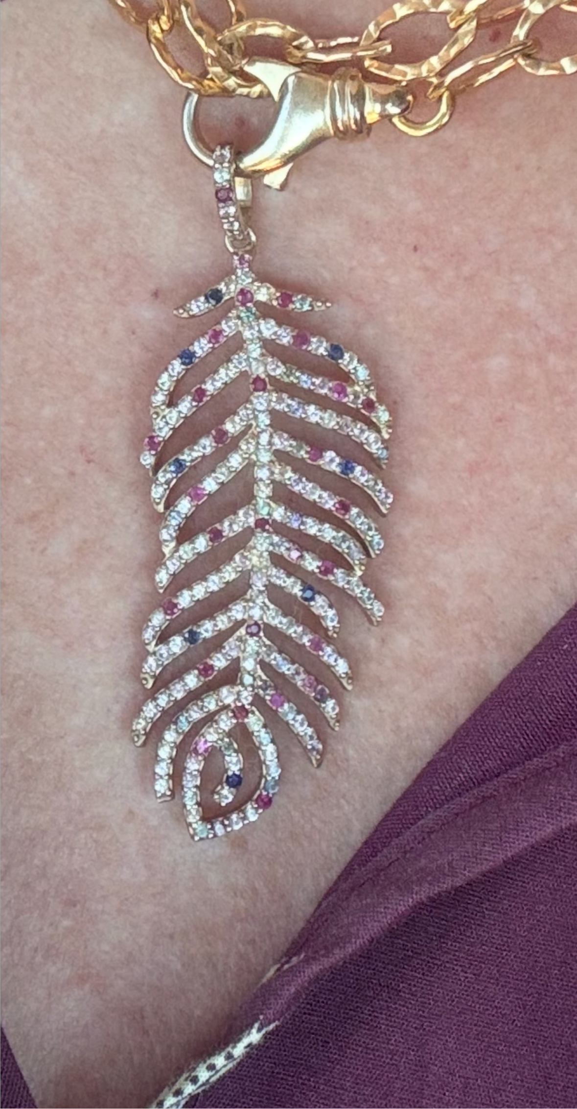 Multicolored Sapphire Candy Adornments