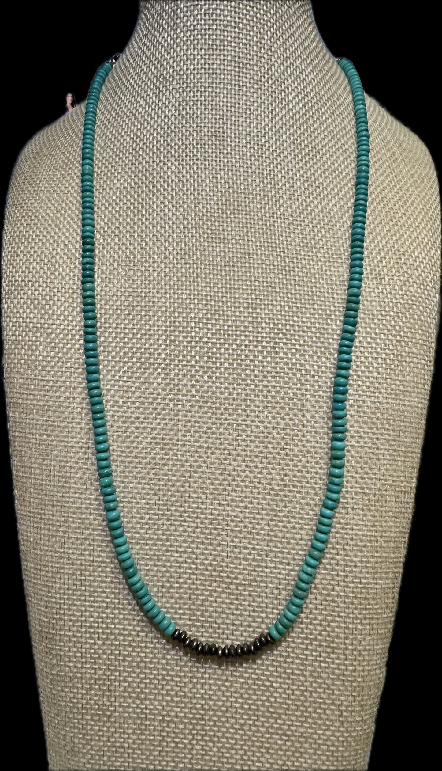 Turquoise Trio Candy Necklaces