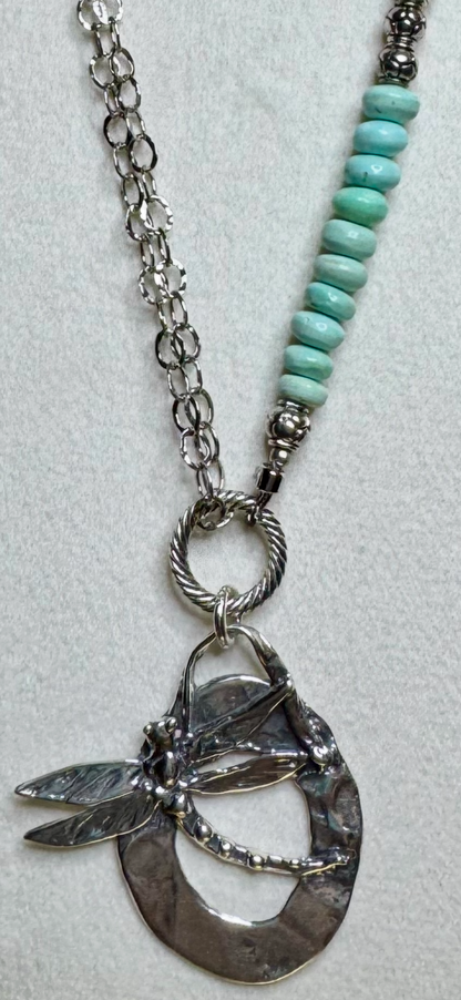 Dragonfly and Candy Necklace