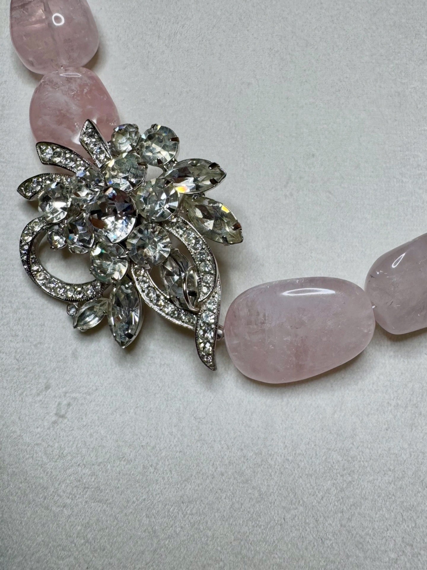 Pink Glory Vintage Candy Necklace