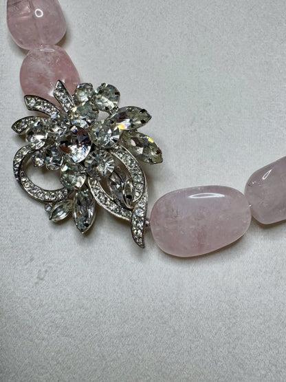 Pink Glory Vintage Candy Necklace