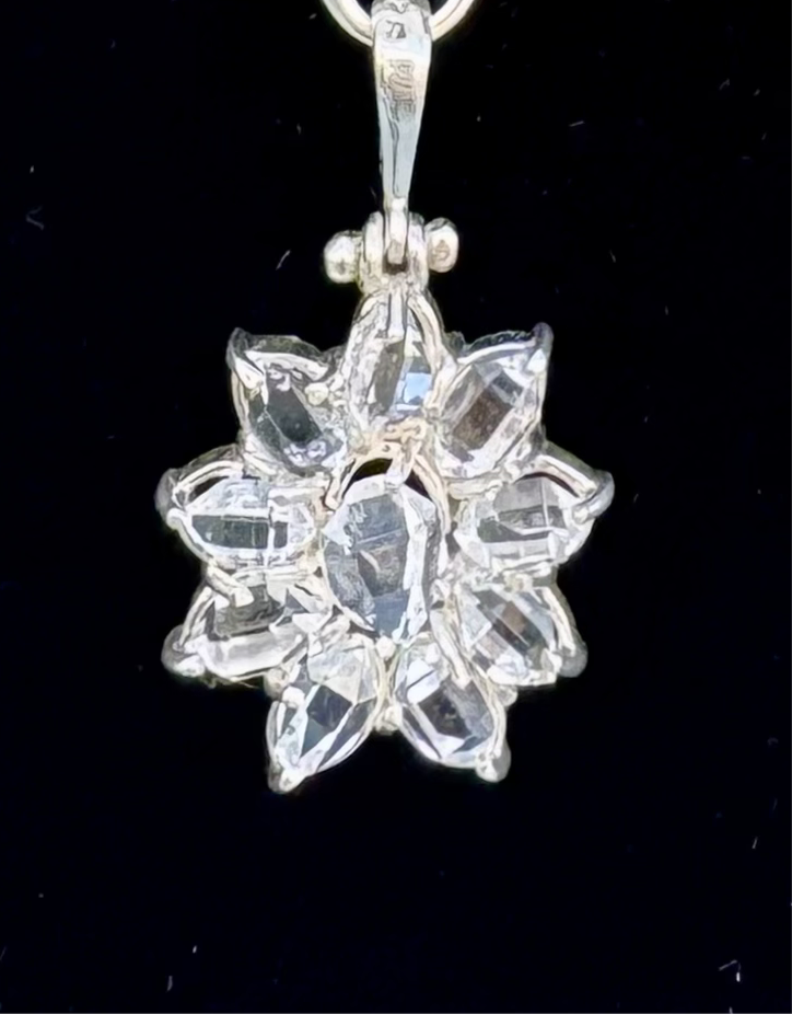 Herkimer Diamond Sterling Pendant