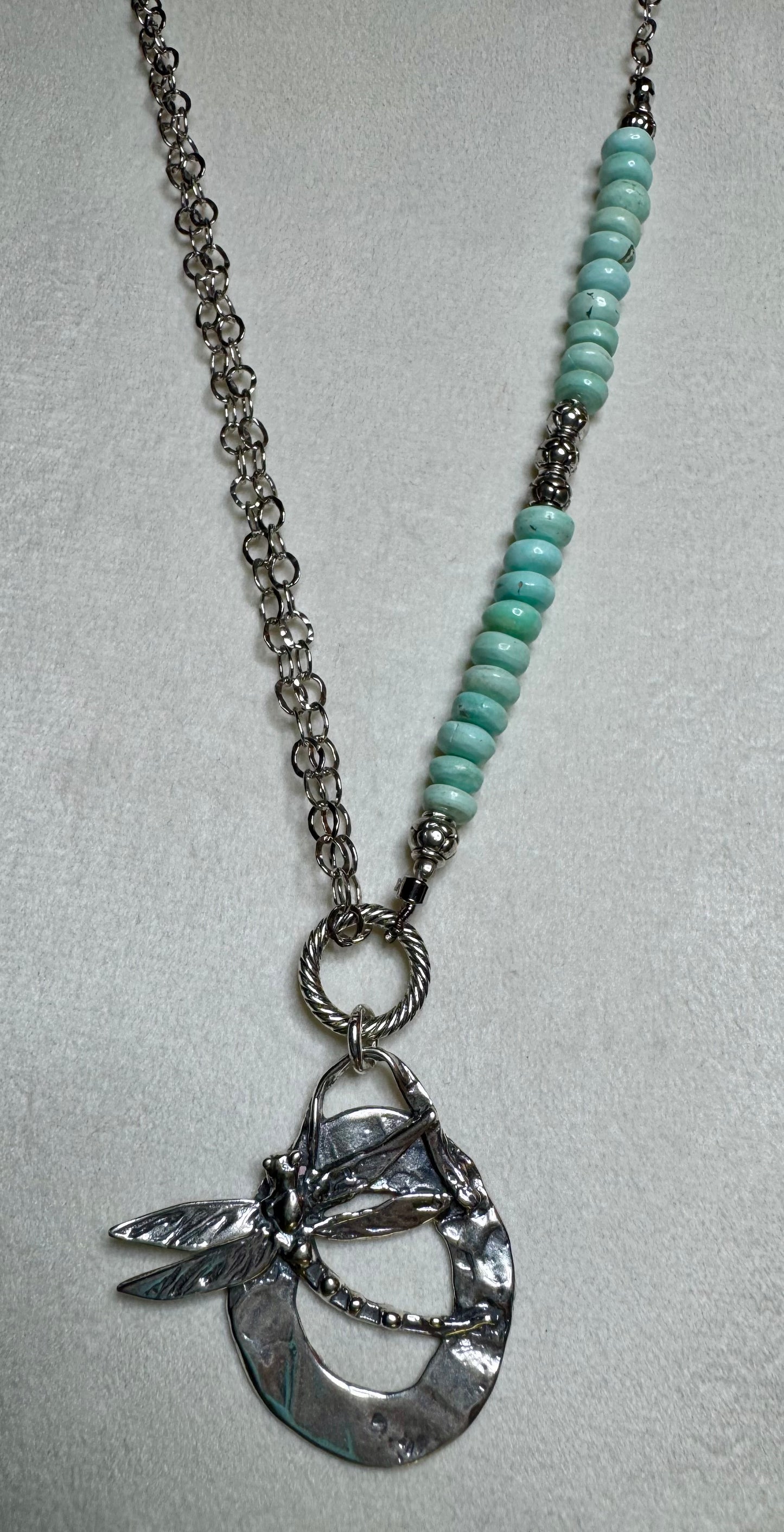 Dragonfly and Candy Necklace