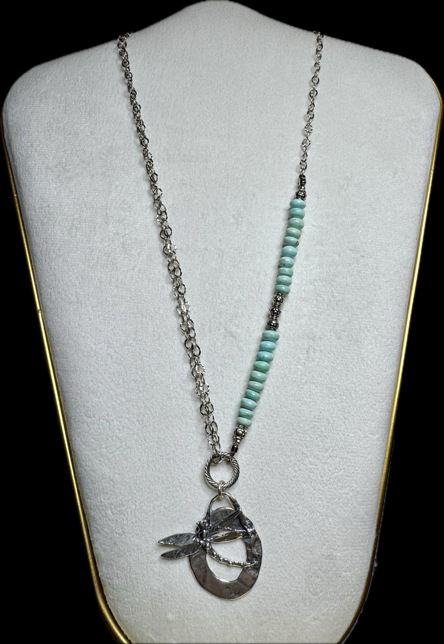 Dragonfly and Candy Necklace