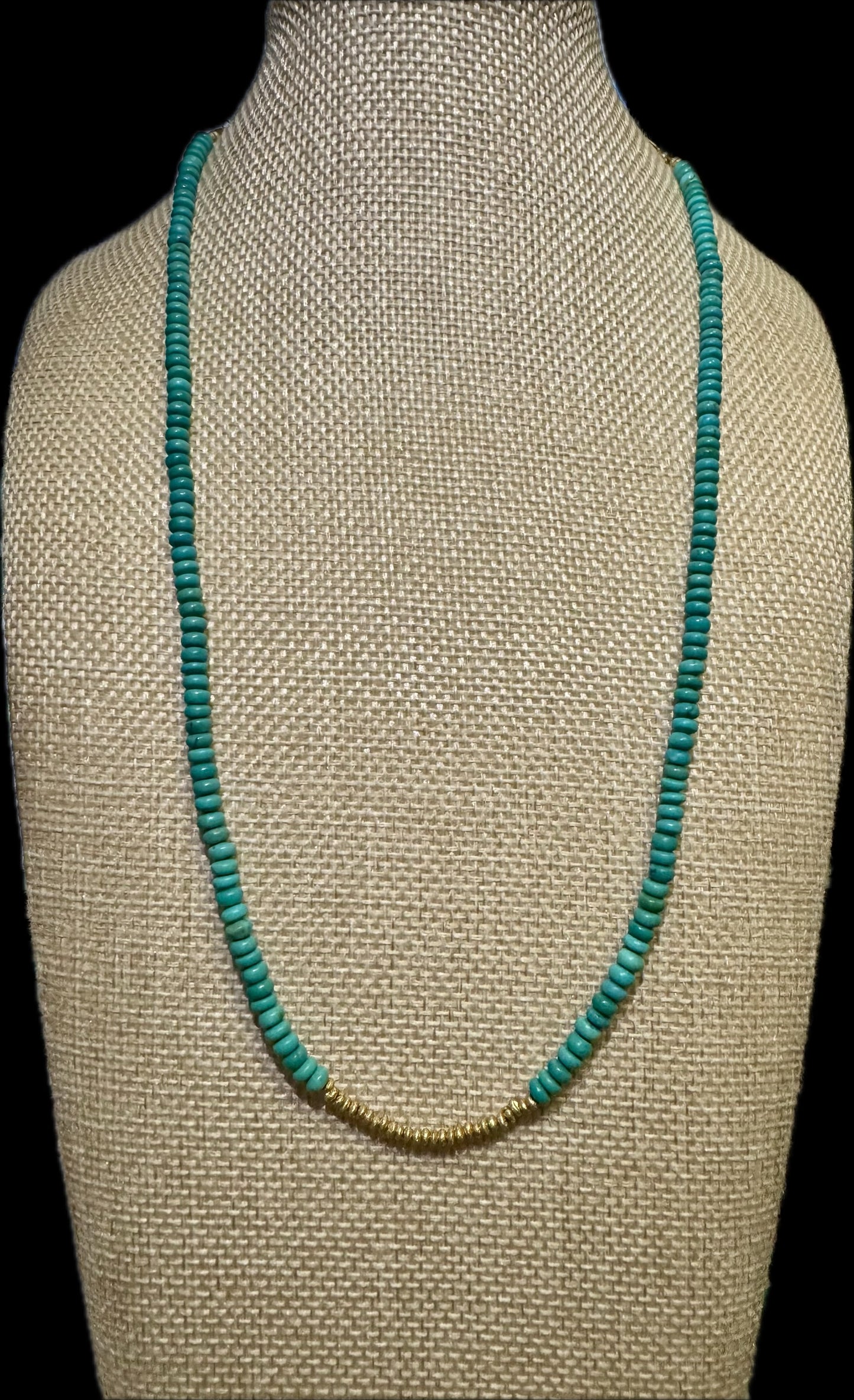 Turquoise Trio Candy Necklaces