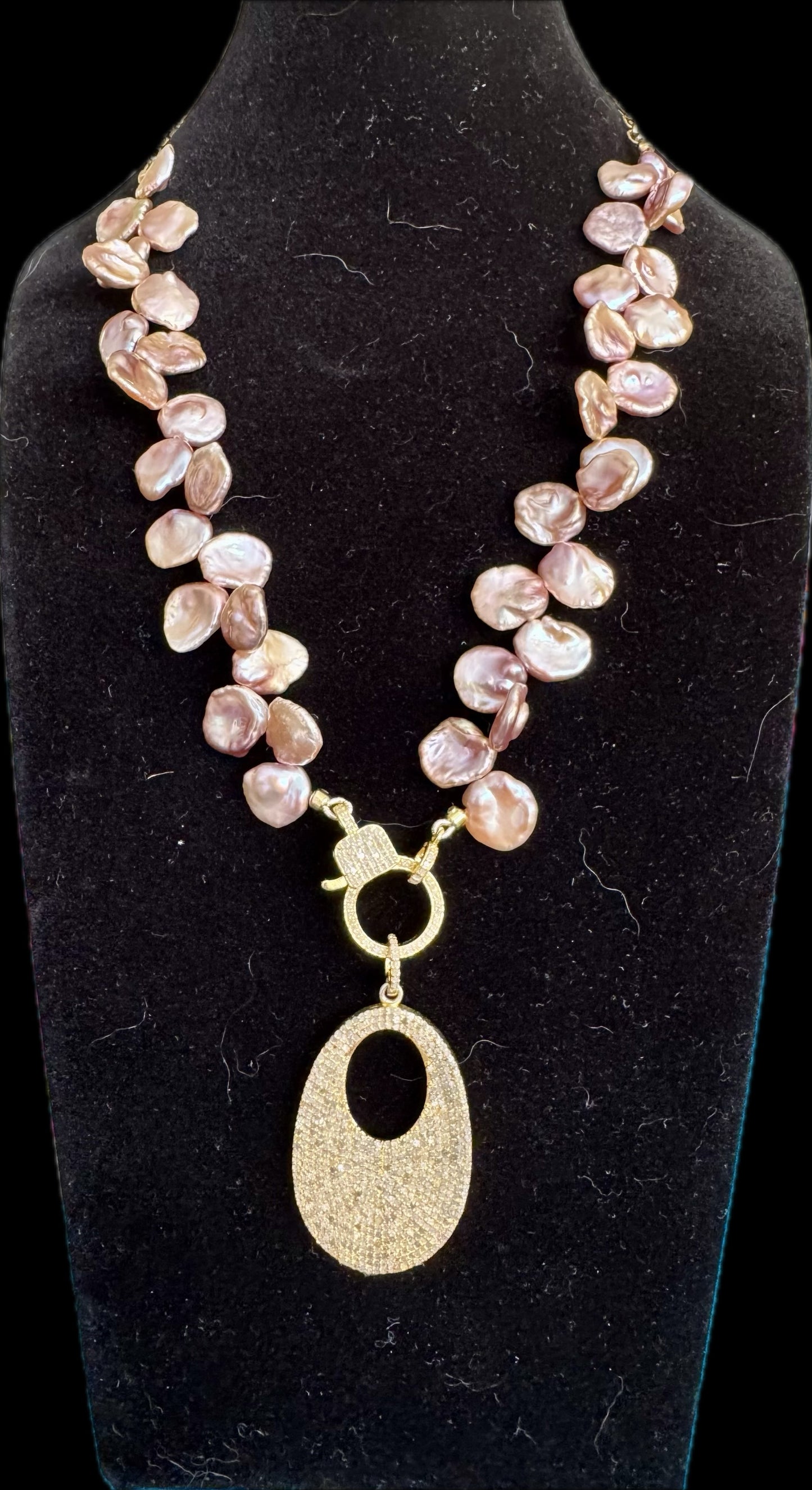 Gold Vermeil Diamond Pendant