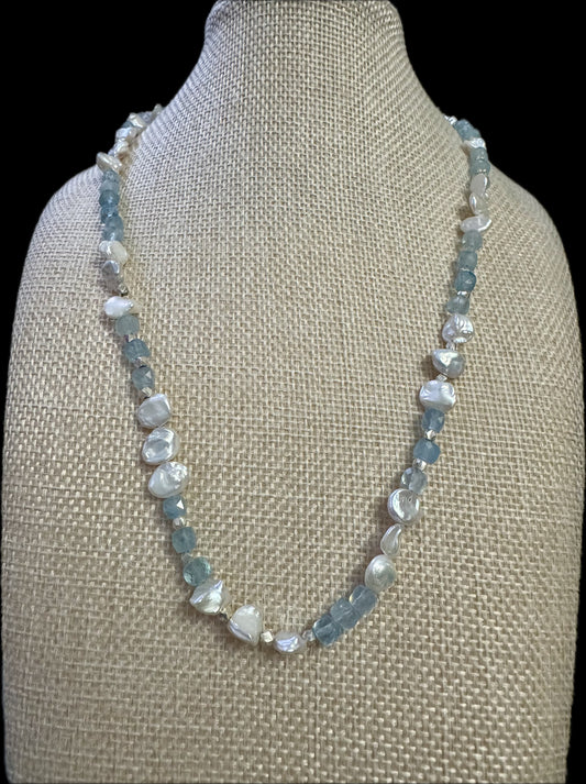 Blue Sky Candy Necklace