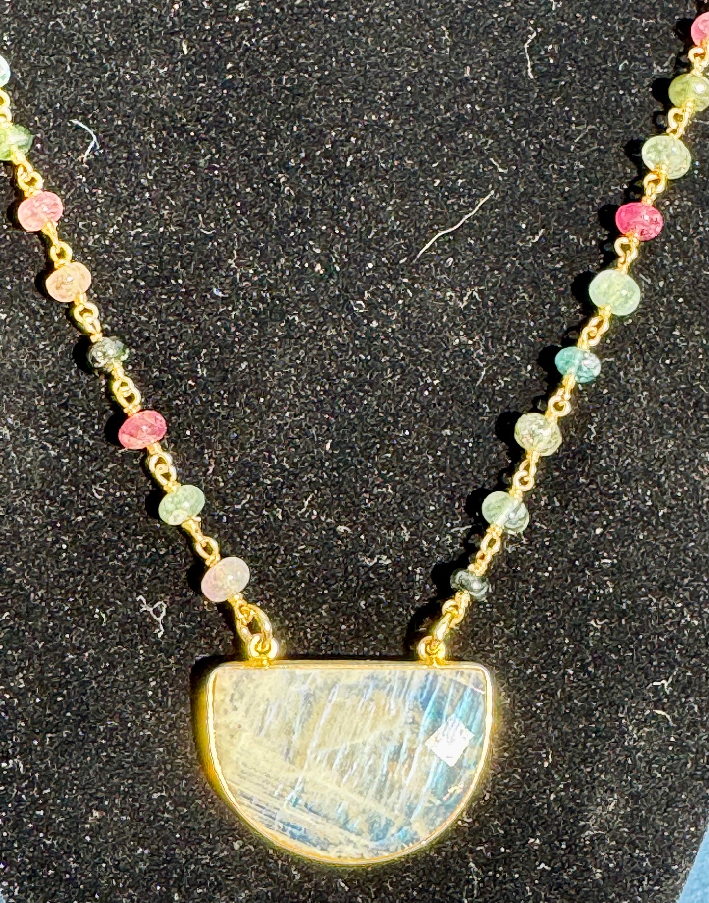 Moonstone Magic Candy Necklace
