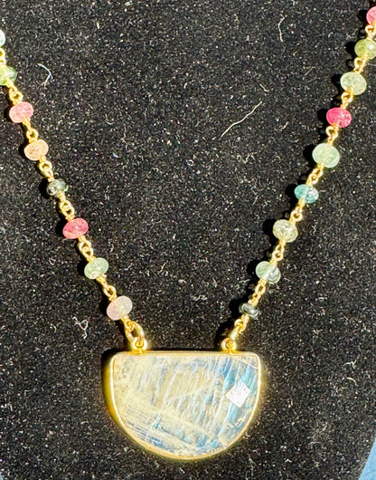 Moonstone Magic Candy Necklace