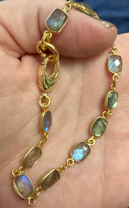 Labradorite Candy Bracelet
