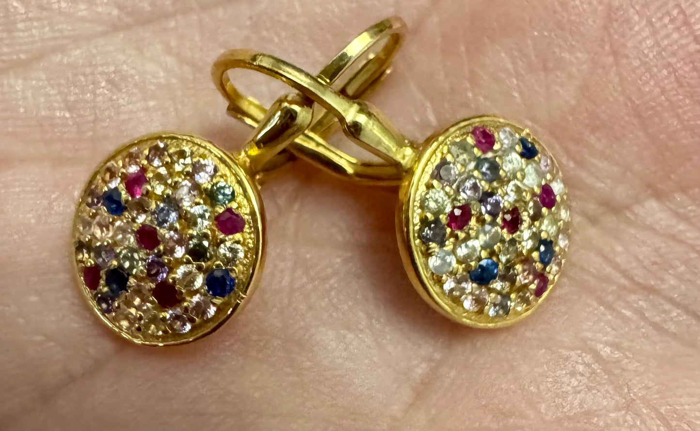 Multicolored Sapphire Candy Adornments