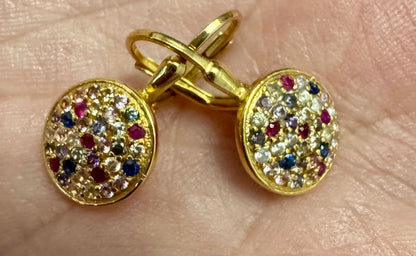 Multicolored Sapphire Candy Adornments