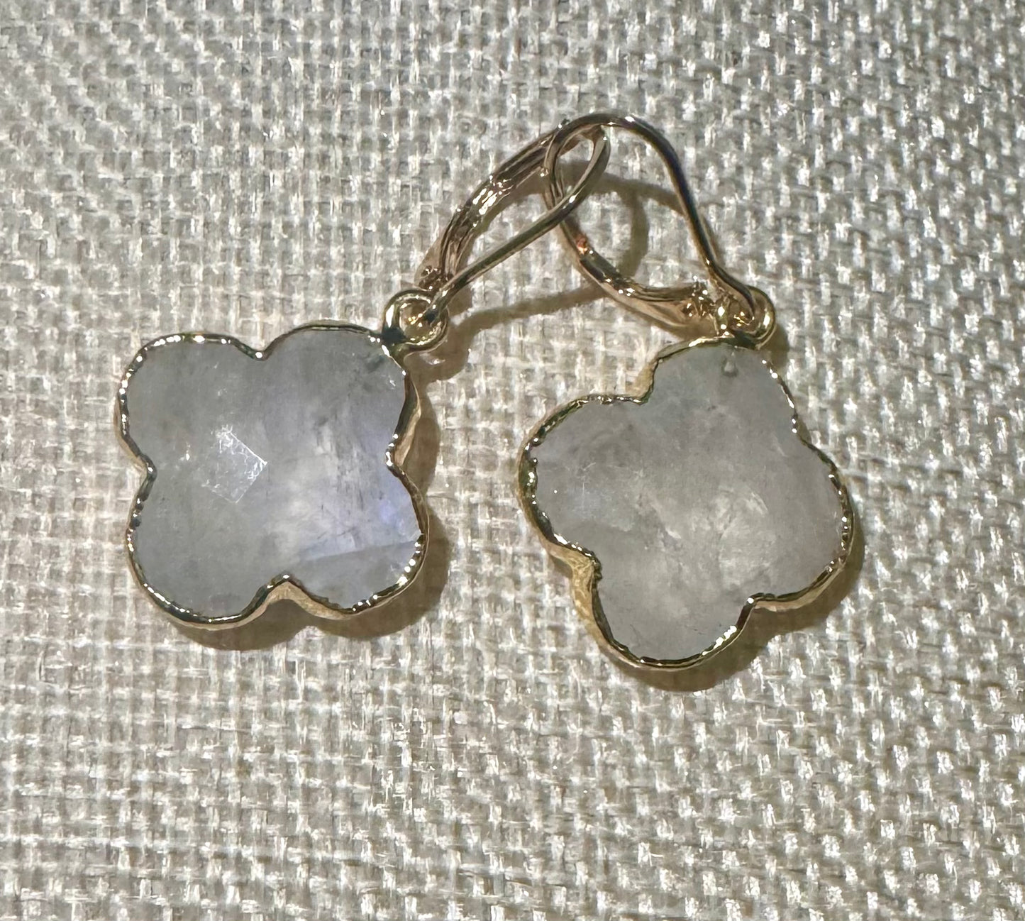 Moonstone Clover Candy Earrings