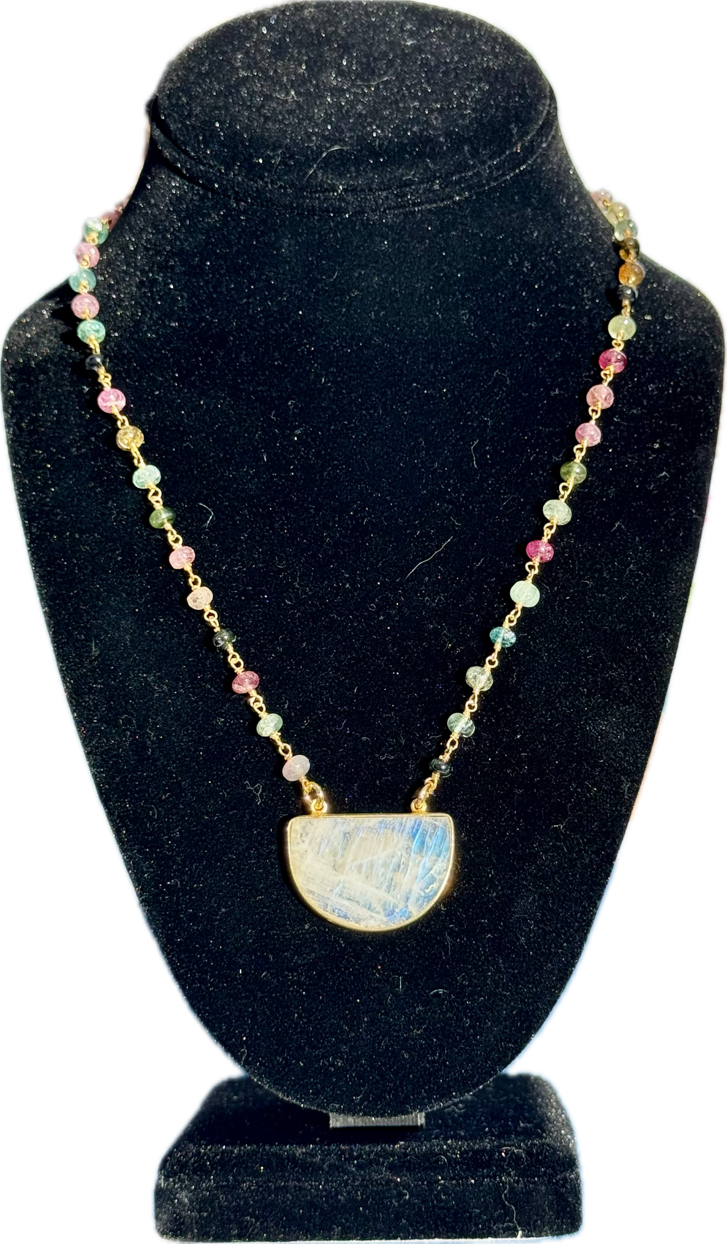 Moonstone Magic Candy Necklace