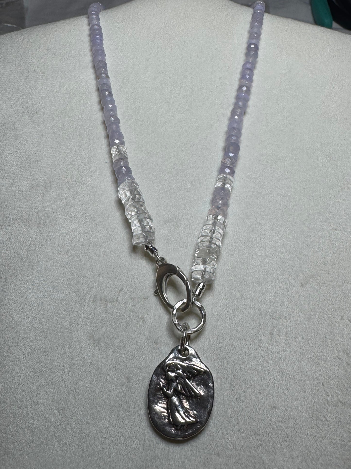 Angelic Moon Quartz Candy Necklace