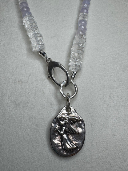 Angelic Moon Quartz Candy Necklace