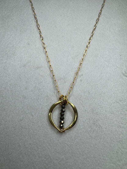 Delicate Pyrite Candy Necklaces