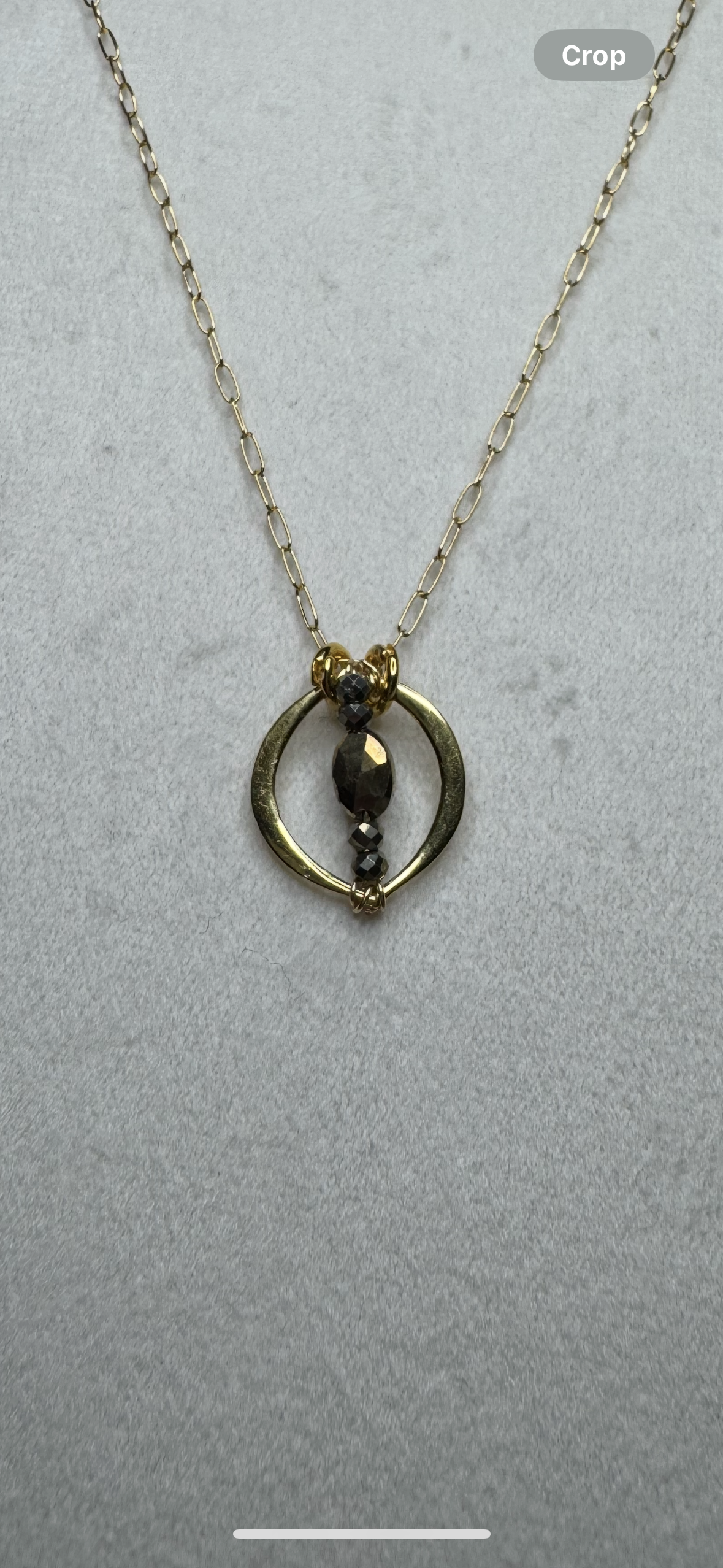 Delicate Pyrite Candy Necklaces