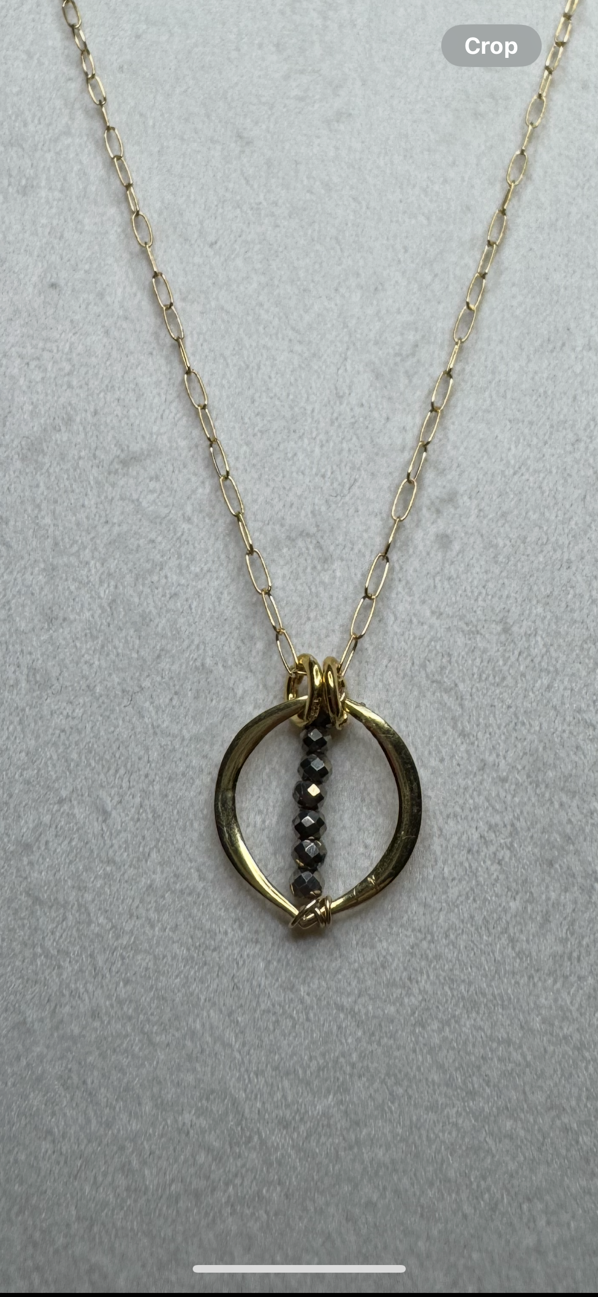Delicate Pyrite Candy Necklaces