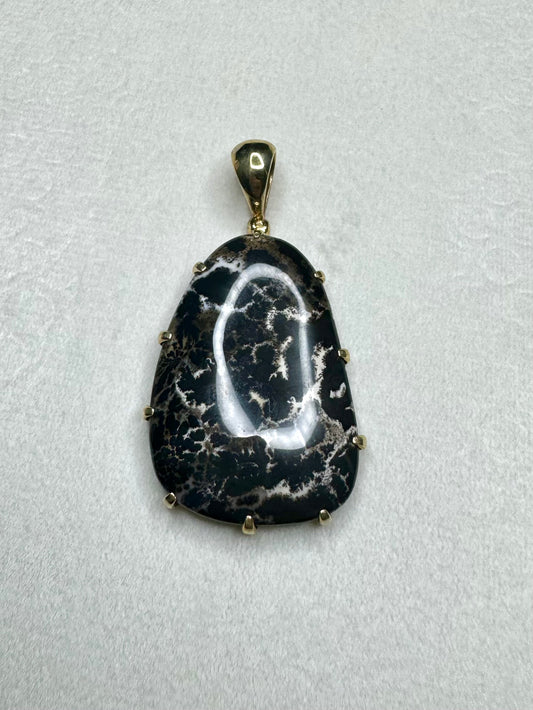 Dendritic Opal Pendant