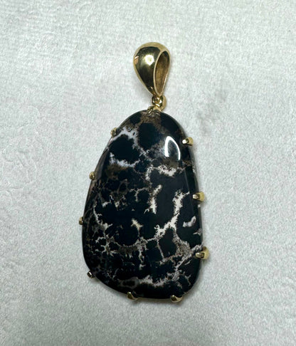 Dendritic Opal Pendant