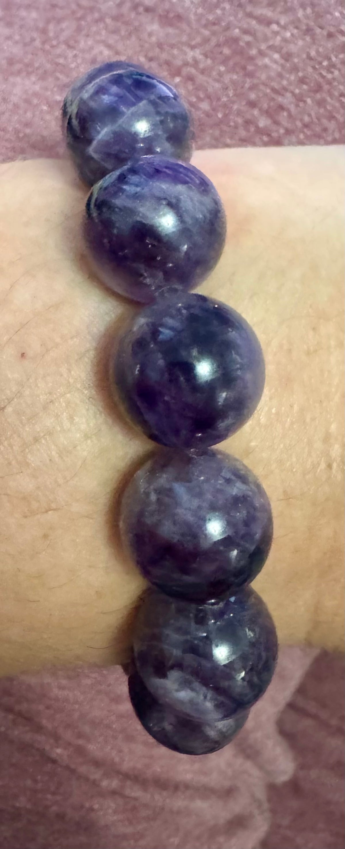 Amethyst Rounds Bracelet