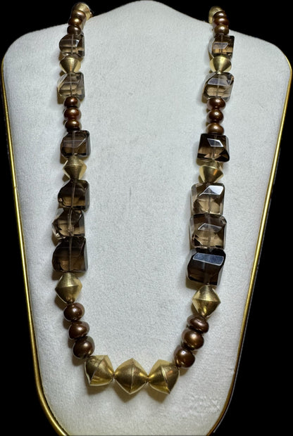Caramel Chocolate Candy Necklace