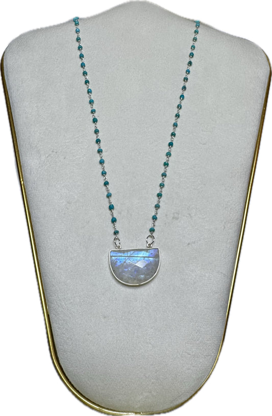 Sleeping Beauty Turquoise Candy Necklace