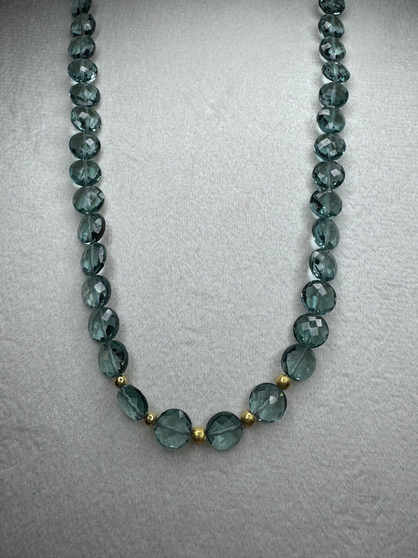 Tini's Teal Candy Necklace